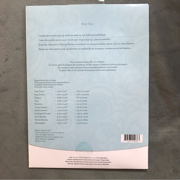 Spellbinders Fringed Garland die - Picture 2 of 11